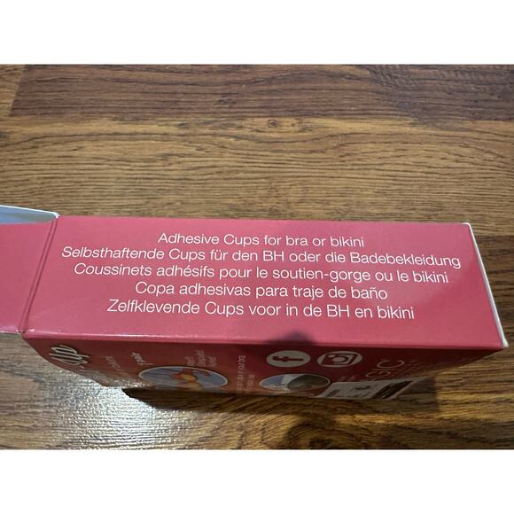 Magic Bodyfashion Women’s Super Sticky Push Ups Size B/C NWT Strapless Support - Picture 4 of 5